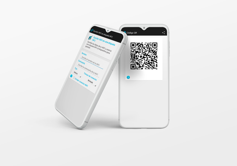 Marketing móvil con etiquetas NFC y QR