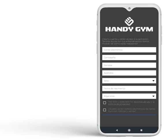 desarrollo de aplicacion de fitness