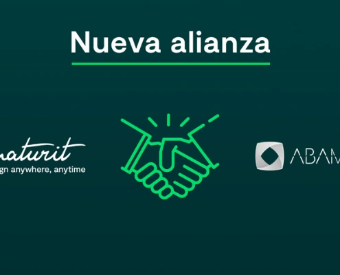 alianza ABAMobile Signaturit