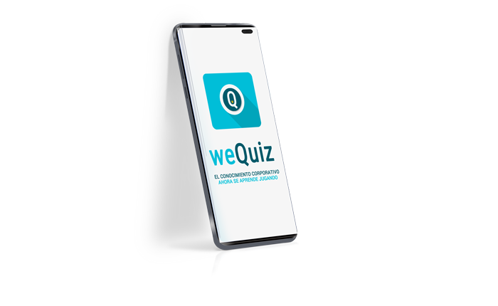 app wequiz con tecnicas gamificacion