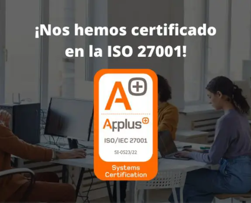 certificado ISO 270001
