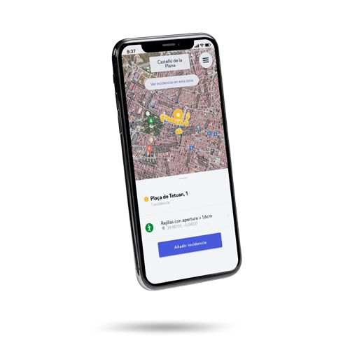 app to manage incidents in public spaces