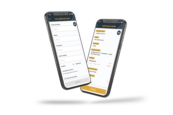 desarrollo de app para fuerza de ventas