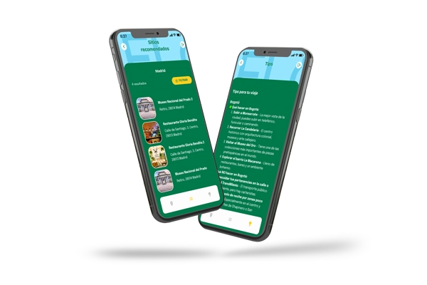 web app flow by movimiento