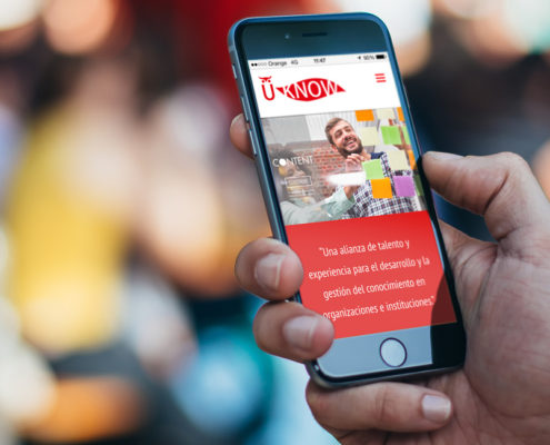 Uknow mobile app