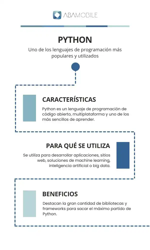 infografia que es python