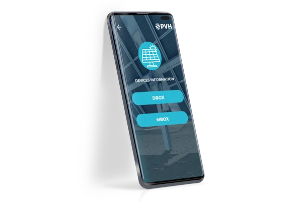 app para gestión de placas solares PVH