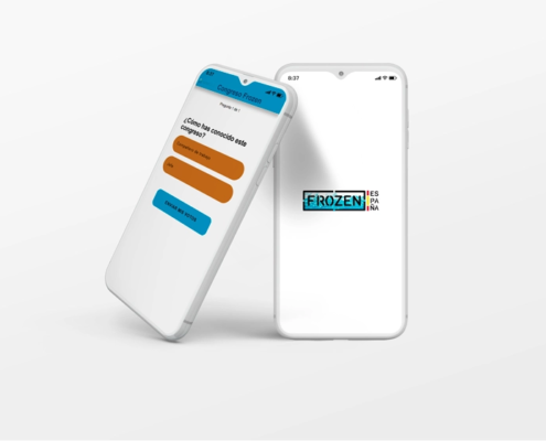 app para eventos para congreso frozen