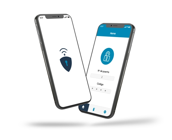 app para un sistema de cerraduras inteligentes