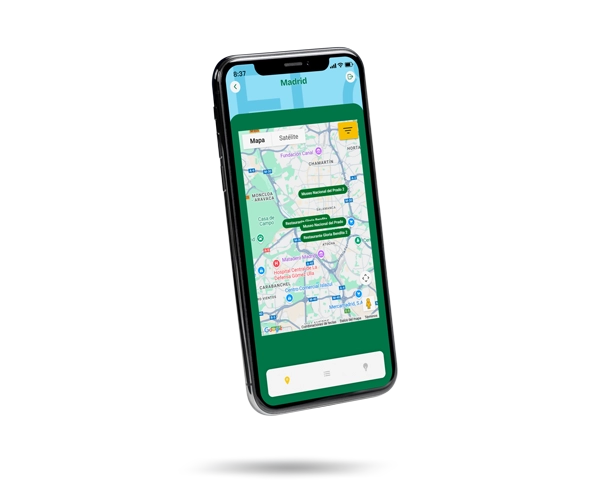 web app para planificar viajes a medida