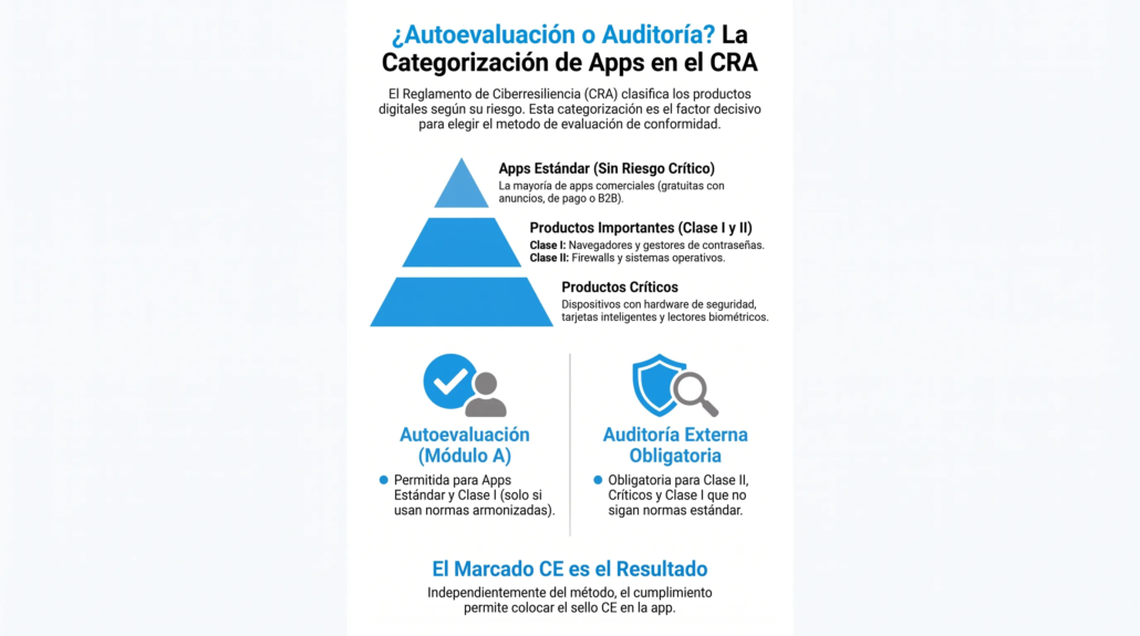 Ley de Ciberresiliencia (CRA) y Apps Móviles: 5 pasos esenciales Categorizacion de apps en el CRA