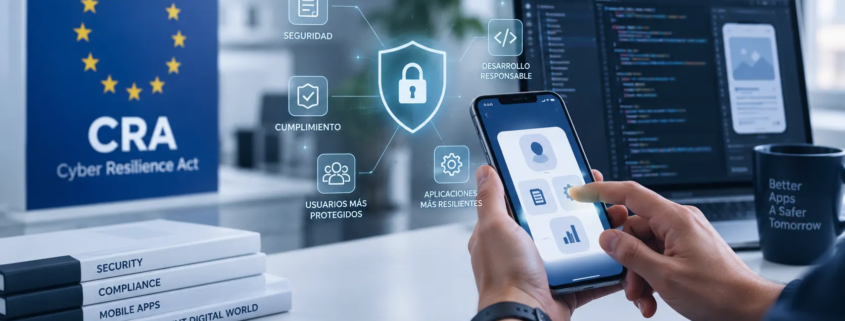 Ley de Ciberresiliencia (CRA) y Apps Móviles: 5 pasos esenciales ABAMobile y el la Ley de Ciberresiliencia
